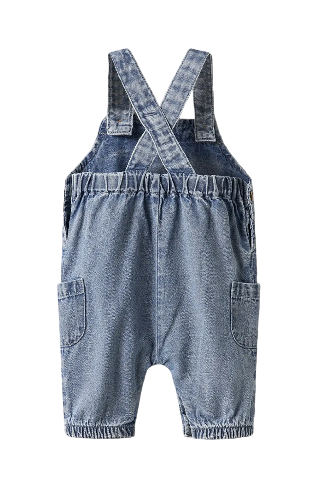 Keifer Loose Denim Overall - Denim Blue