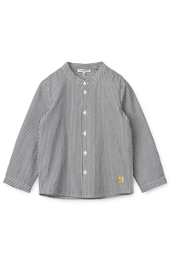 Austin Shirt - Stripe Classic navy / Creme de la creme Liewood Skjorta