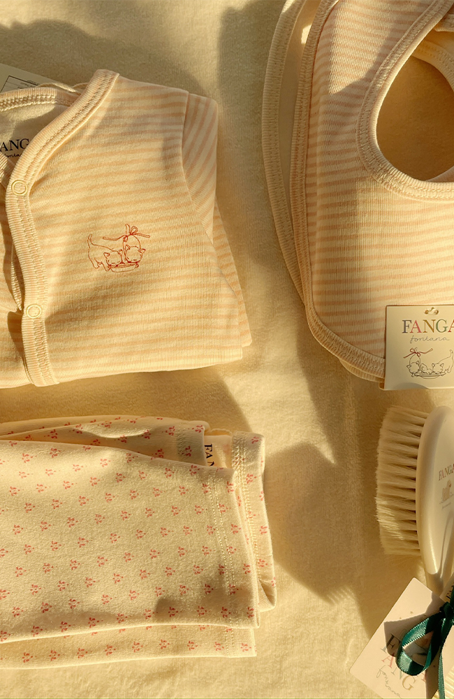 2 Pack Fio Bibs - Blush Mix Fanga Fontana bibs