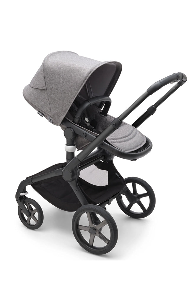 Fox5 Complete - Black/Grey Melange Bugaboo Fox3