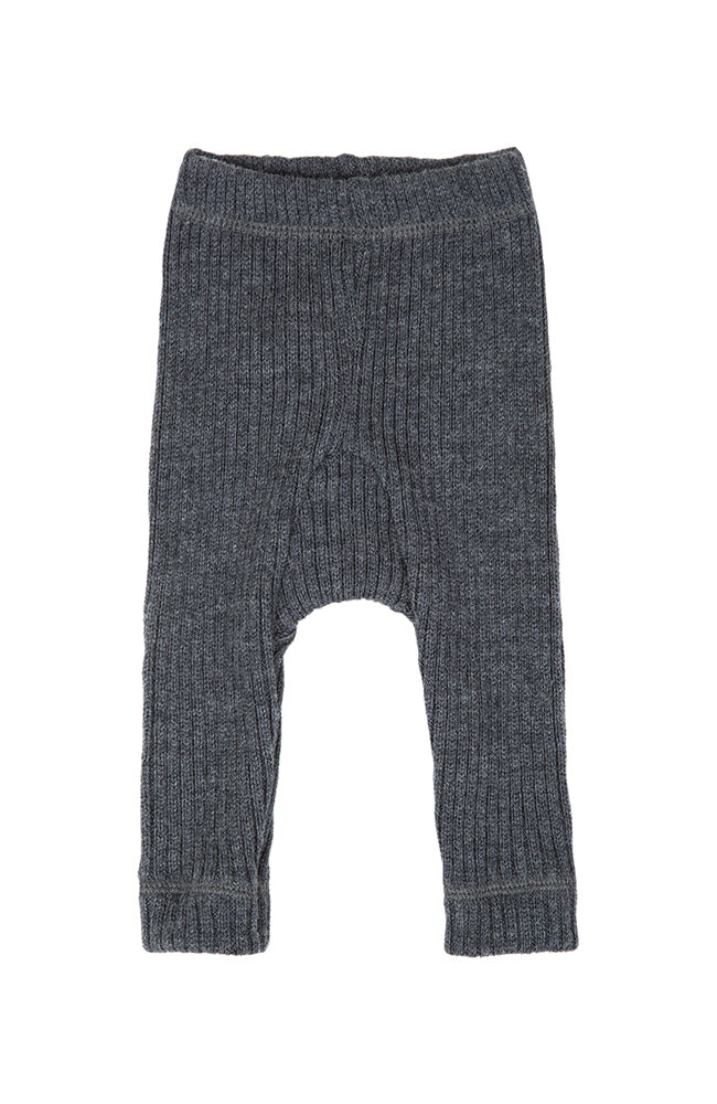 Ull Byxor - Grey Melange Joha Leggings