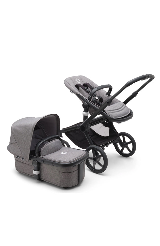 Fox5 Complete - Black/Grey Melange Bugaboo Fox3