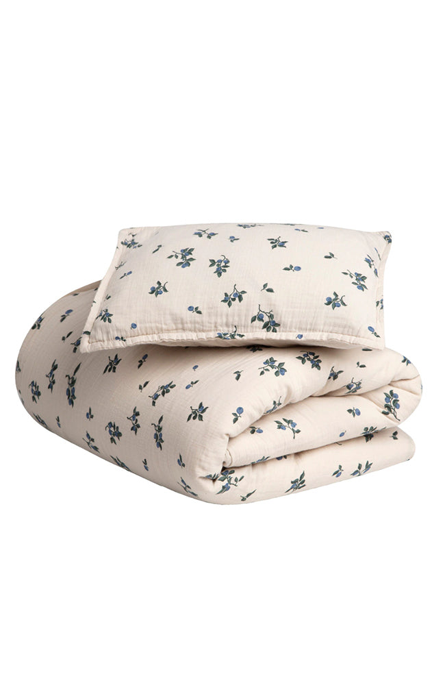 Muslin Bed Set Baby - Blueberry Garbo & Friends Bäddset